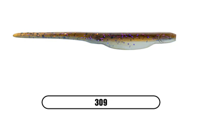 X-Zone Whiplash Shad 5" (7 Pack)