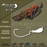 One Cast Fishing Flipping Jig